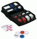 JUEGO Poker Set da Viaggio 150 Fiches