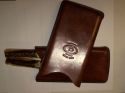 LEATHER CIGARS CASE